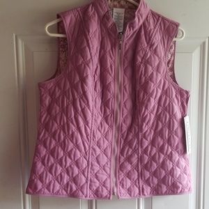 NWT Alfred Dunner Reversible vest